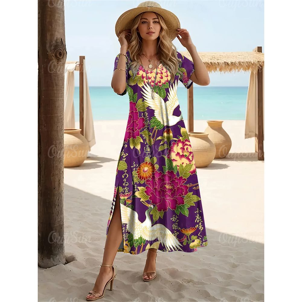 Kauai Flow — Vestido Plus Size com Energia Solar e Estilo Consciente