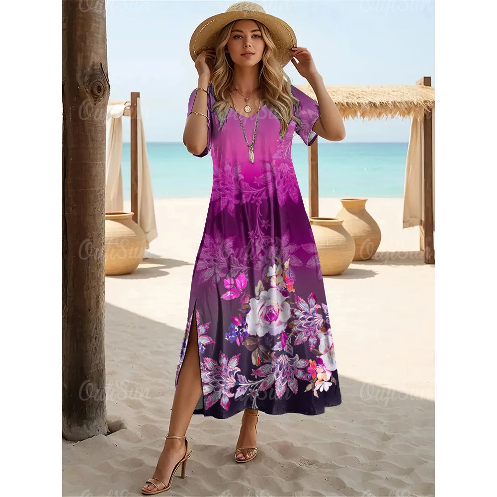 Kauai Flow — Vestido Plus Size com Energia Solar e Estilo Consciente