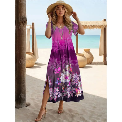 Kauai Flow — Vestido Plus Size com Energia Solar e Estilo Consciente