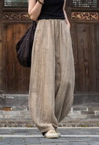 Pantalón Nahara — Comodidad natural de algodón y lino con un alma vintage