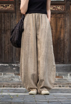 Pantalón Nahara — Comodidad natural de algodón y lino con un alma vintage