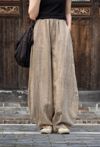 Nahara Pant — Natural Comfort in Cotton &amp; Linen with a Vintage Soul