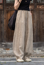 Pantalón Nahara — Comodidad natural de algodón y lino con un alma vintage