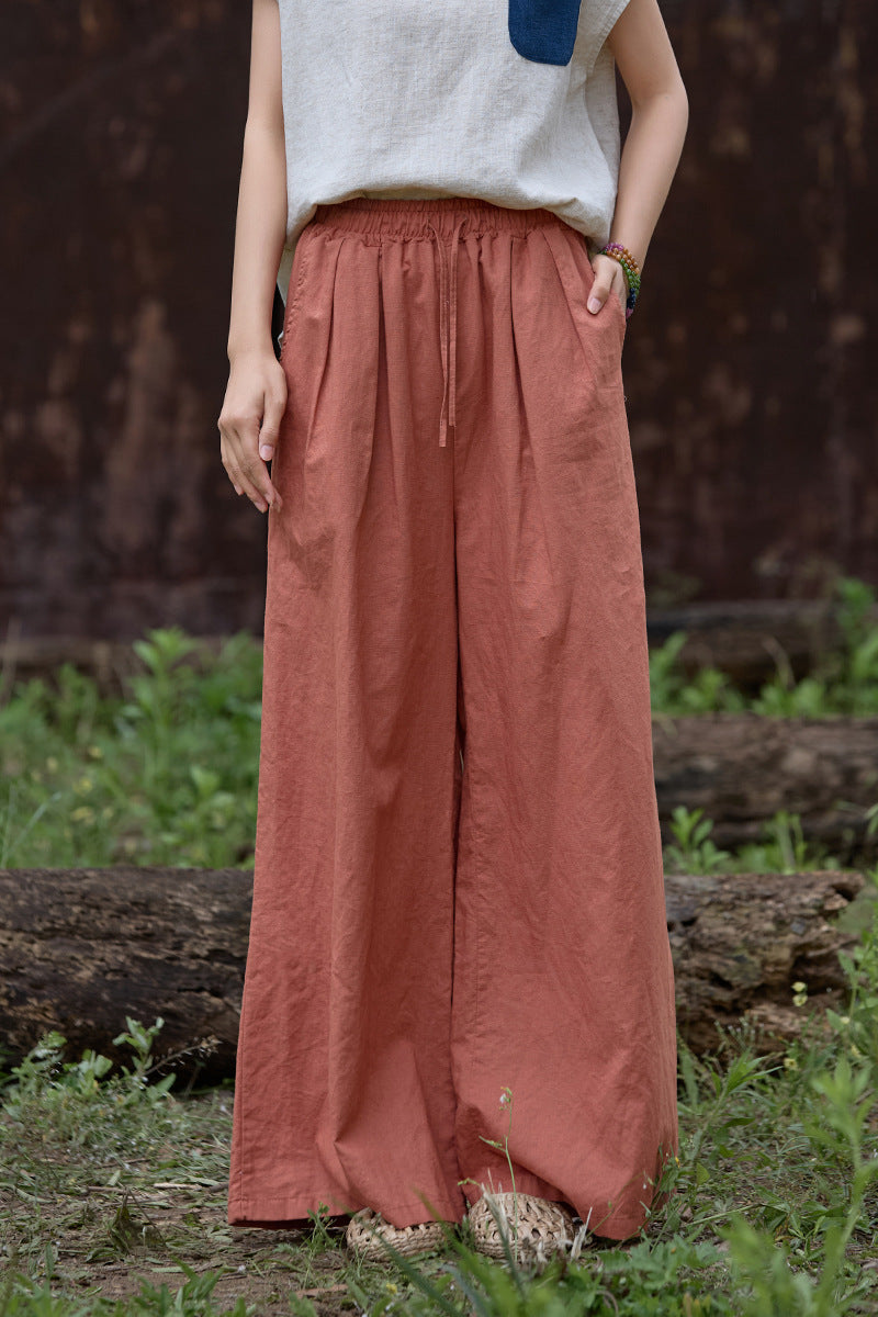 Pantalones Shalem de Algodón — Vintage Moderno con Alma Libre