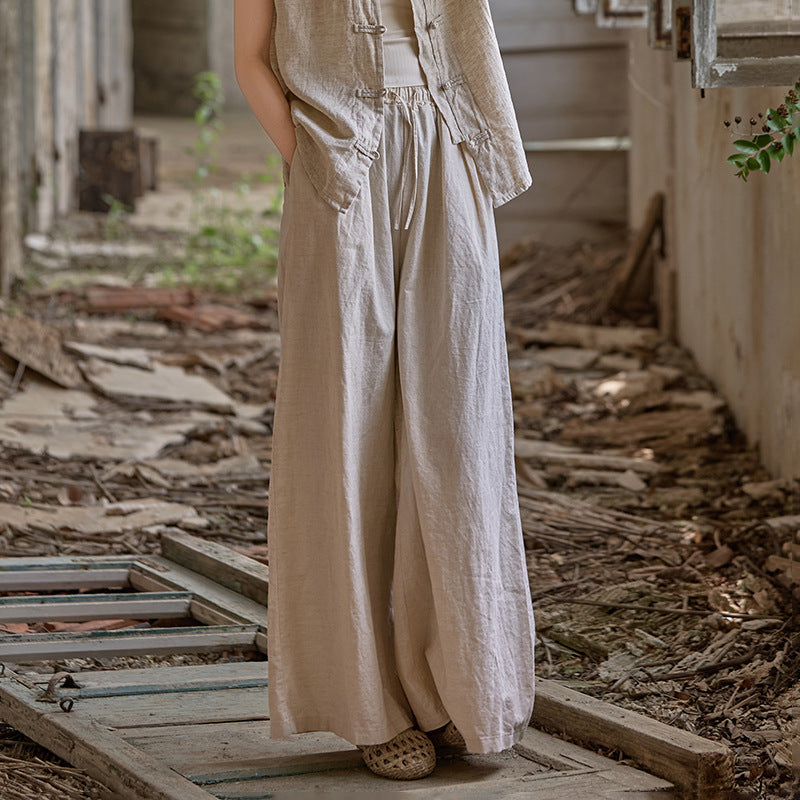 Pantalones Shalem de Algodón — Vintage Moderno con Alma Libre