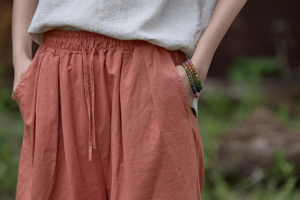 Pantalones Shalem de Algodón — Vintage Moderno con Alma Libre