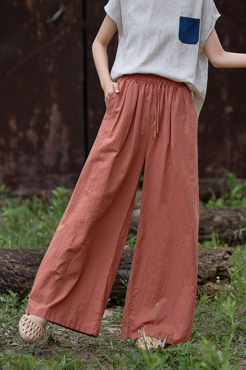 Pantalones Shalem de Algodón — Vintage Moderno con Alma Libre