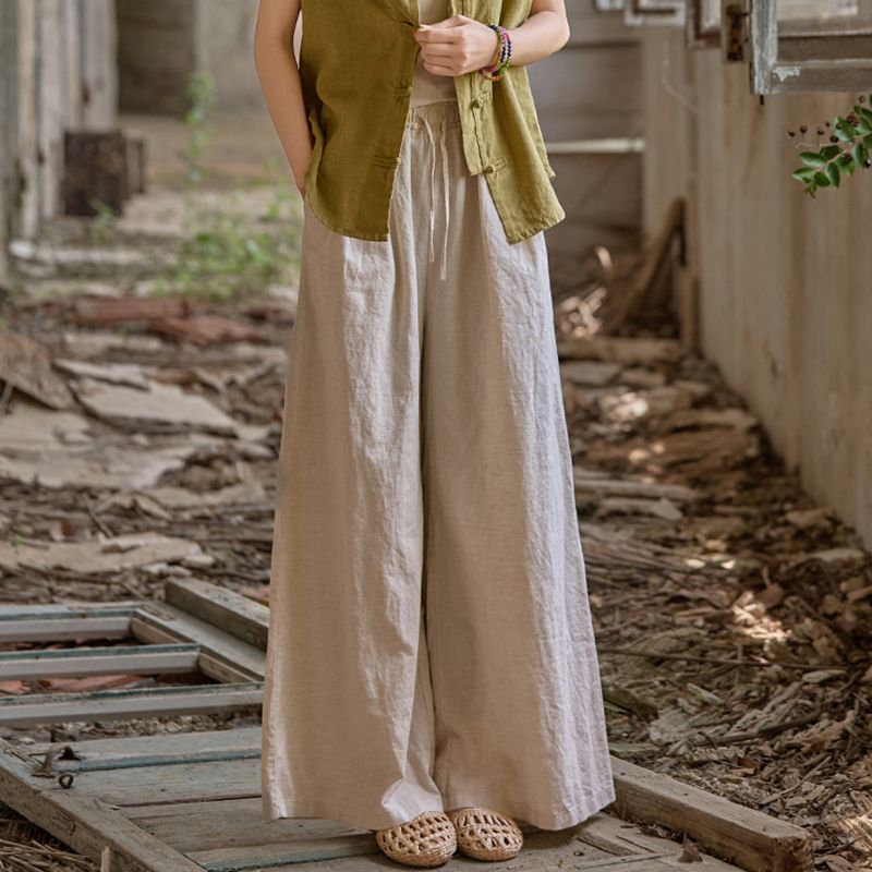 Pantalones Shalem de Algodón — Vintage Moderno con Alma Libre