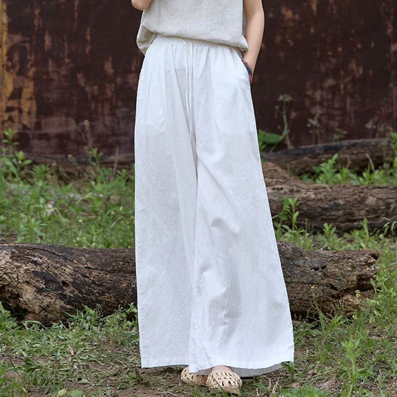 Pantalones Shalem de Algodón — Vintage Moderno con Alma Libre