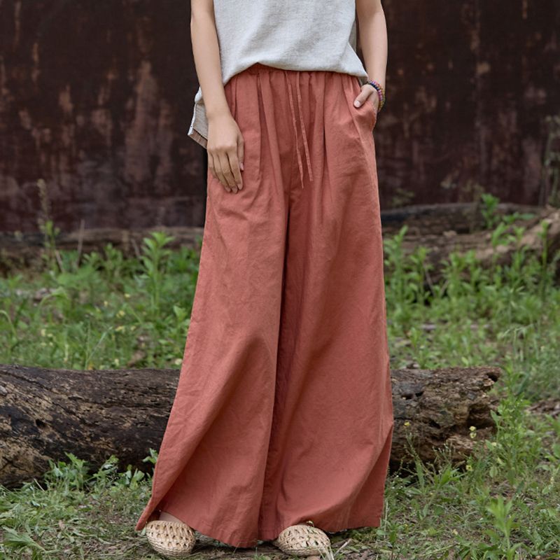 Pantalones Shalem de Algodón — Vintage Moderno con Alma Libre