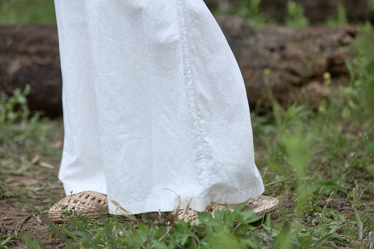 Pantalones Shalem de Algodón — Vintage Moderno con Alma Libre