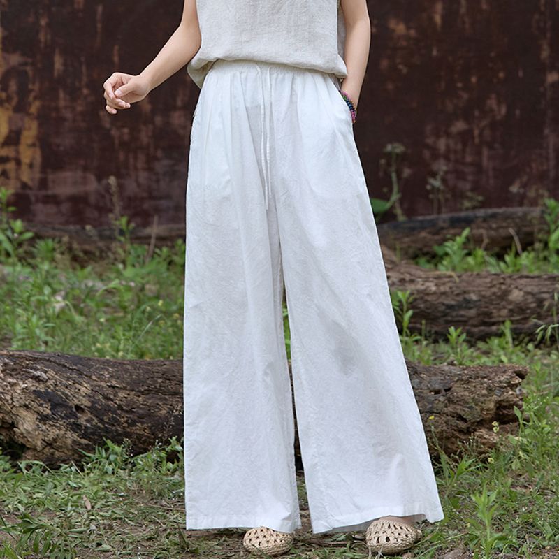 Pantalones Shalem de Algodón — Vintage Moderno con Alma Libre