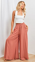 Pantalones Yaleth Comfort — Cintura Elástica, Estilo Atemporal