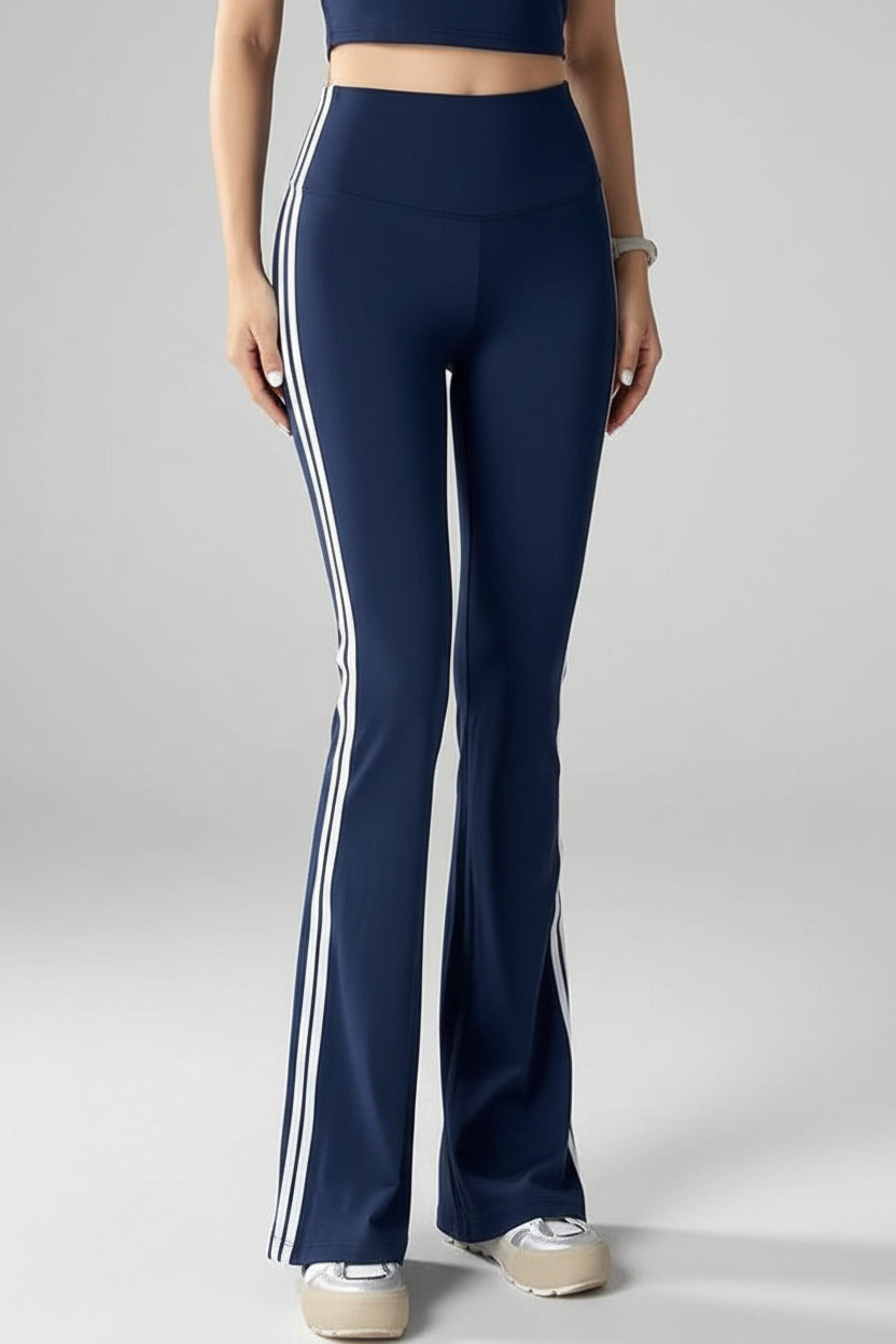 Aether Stripes Leggings — Lightweight and Flowing Interior