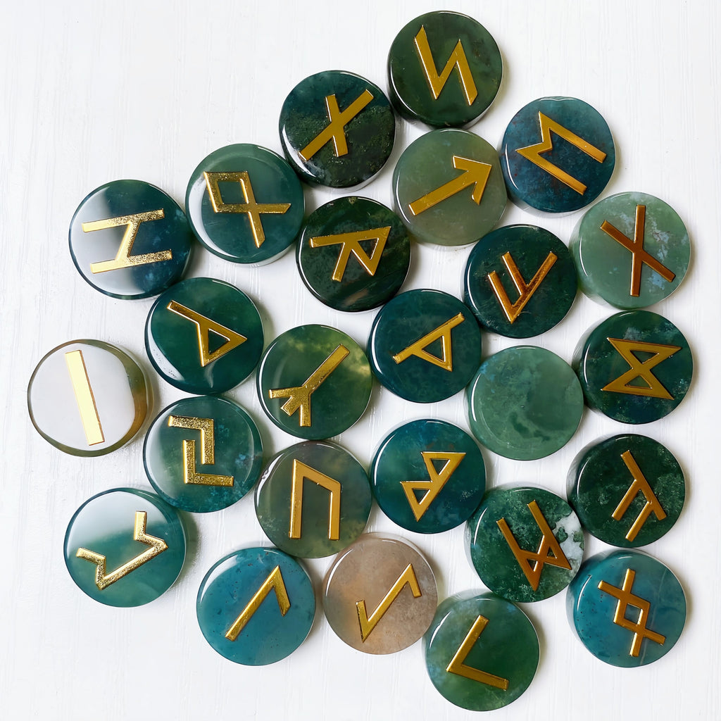 Futhark Stones — Símbolos Sagrados de Sanación y Protección