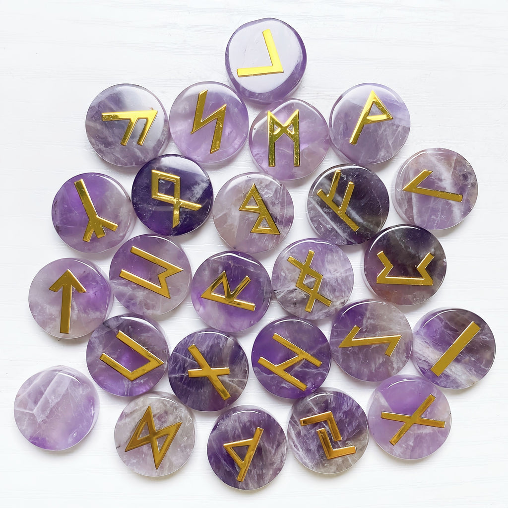 Futhark Stones — Símbolos Sagrados de Sanación y Protección