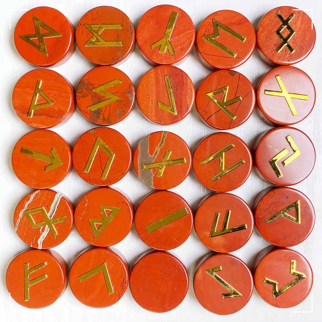 Futhark Stones — Símbolos Sagrados de Sanación y Protección