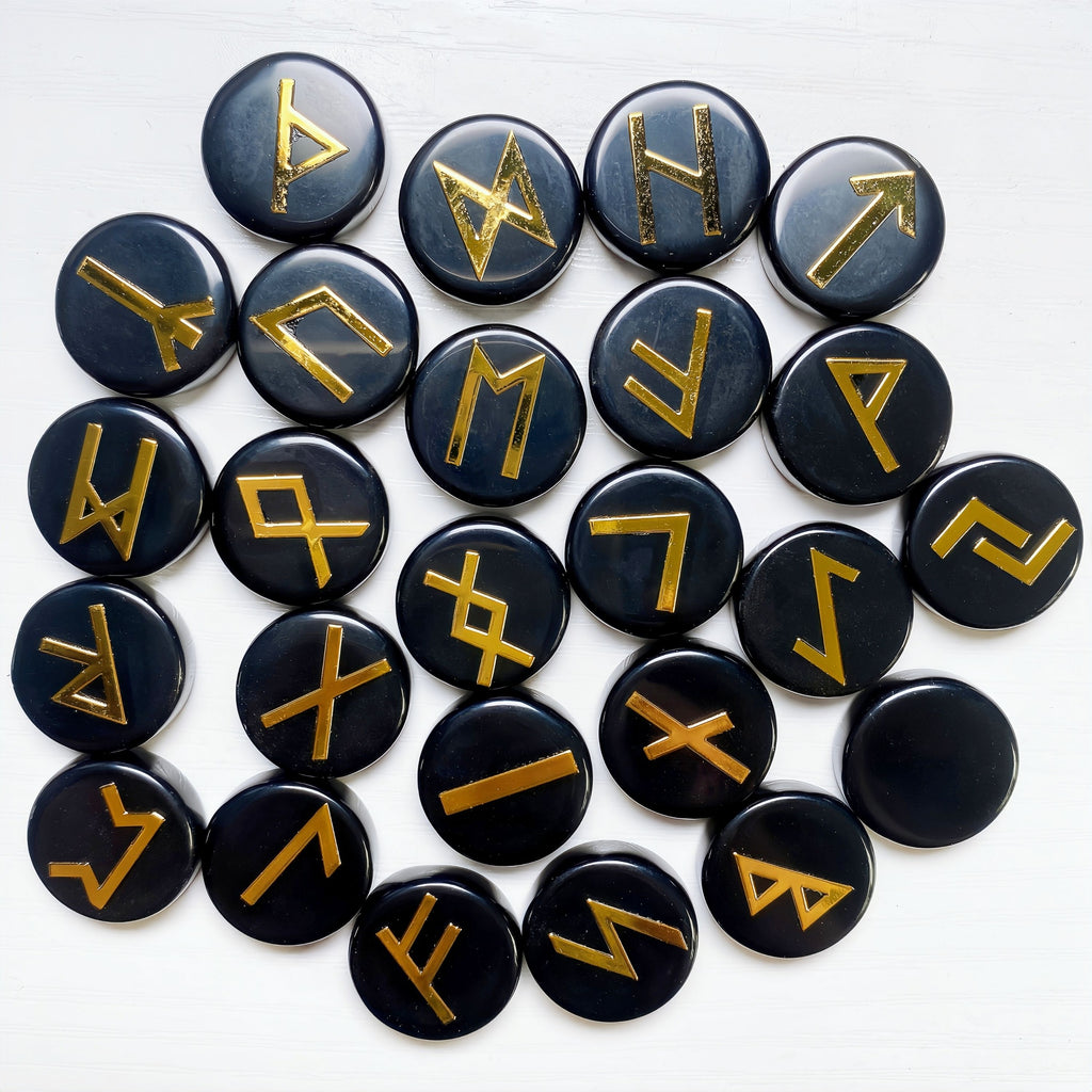 Futhark Stones — Símbolos Sagrados de Sanación y Protección
