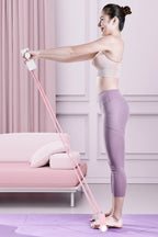 Yoga Core Trainer — Elastic Rope with Pedal for Abdominal and Resistance Exercises