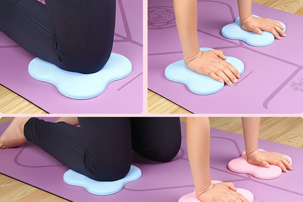 PranaSoft Duo – Juego de Soportes Suaves para Yoga y Meditación