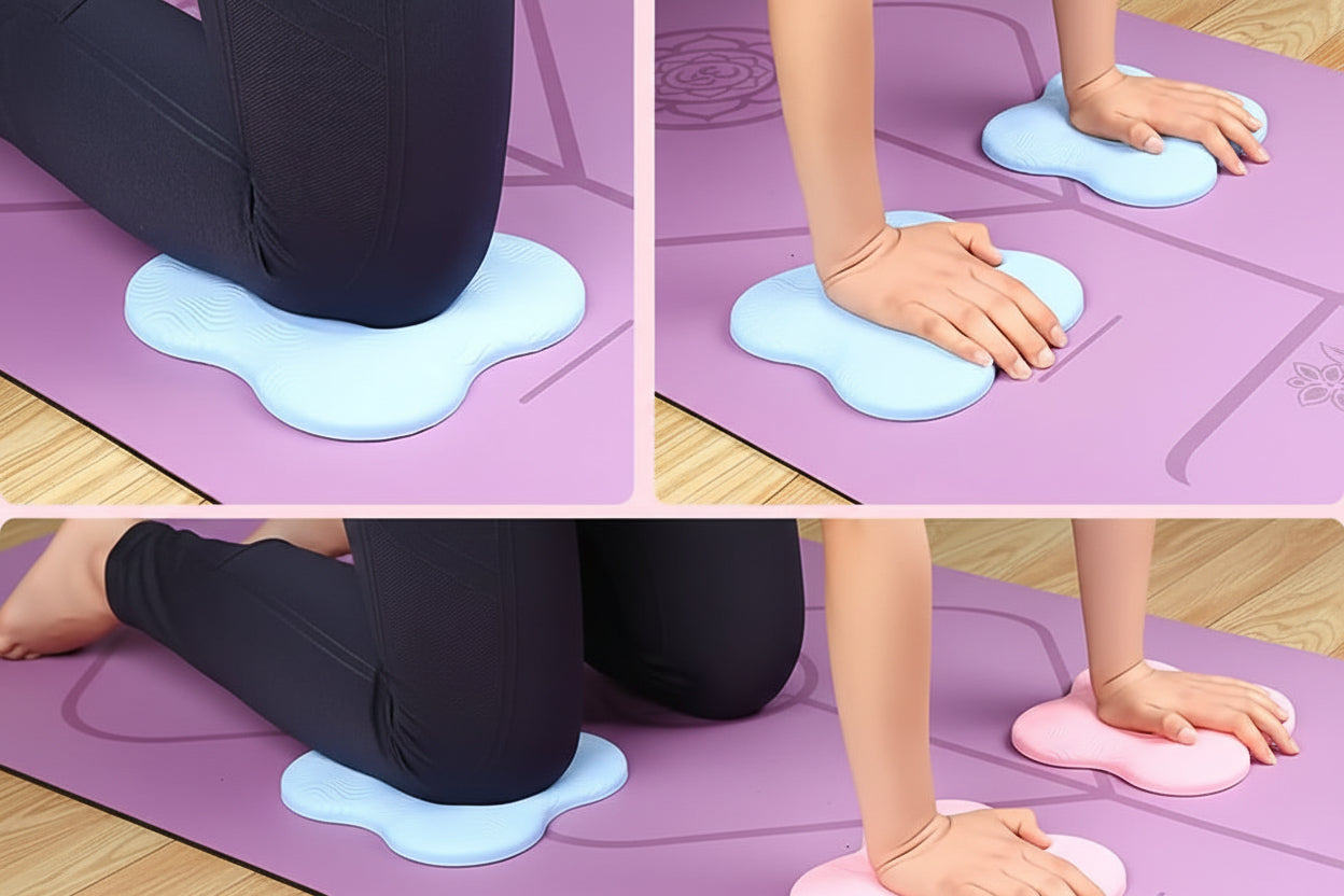 PranaSoft Duo – Juego de Soportes Suaves para Yoga y Meditación