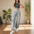 Aruna Soft Pants – Pantalones linterna de energía suave y tacto natural