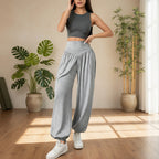 Aruna Soft Pants – Pantalones linterna de energía suave y tacto natural