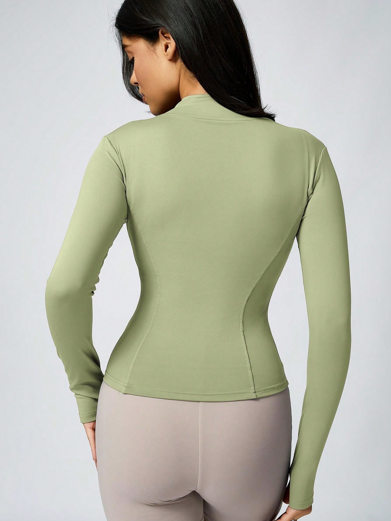 Amiya Zip Jacket — Serenity and Comfort