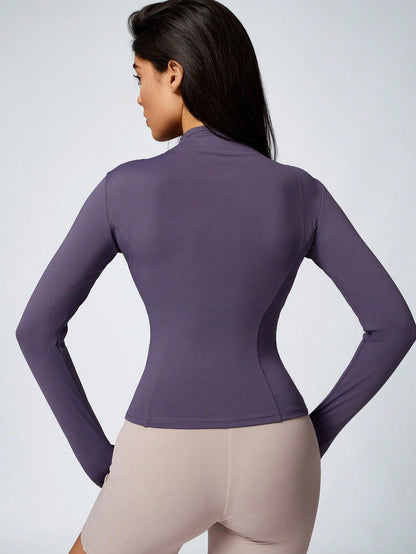 Amiya Zip Jacket — Serenity and Comfort