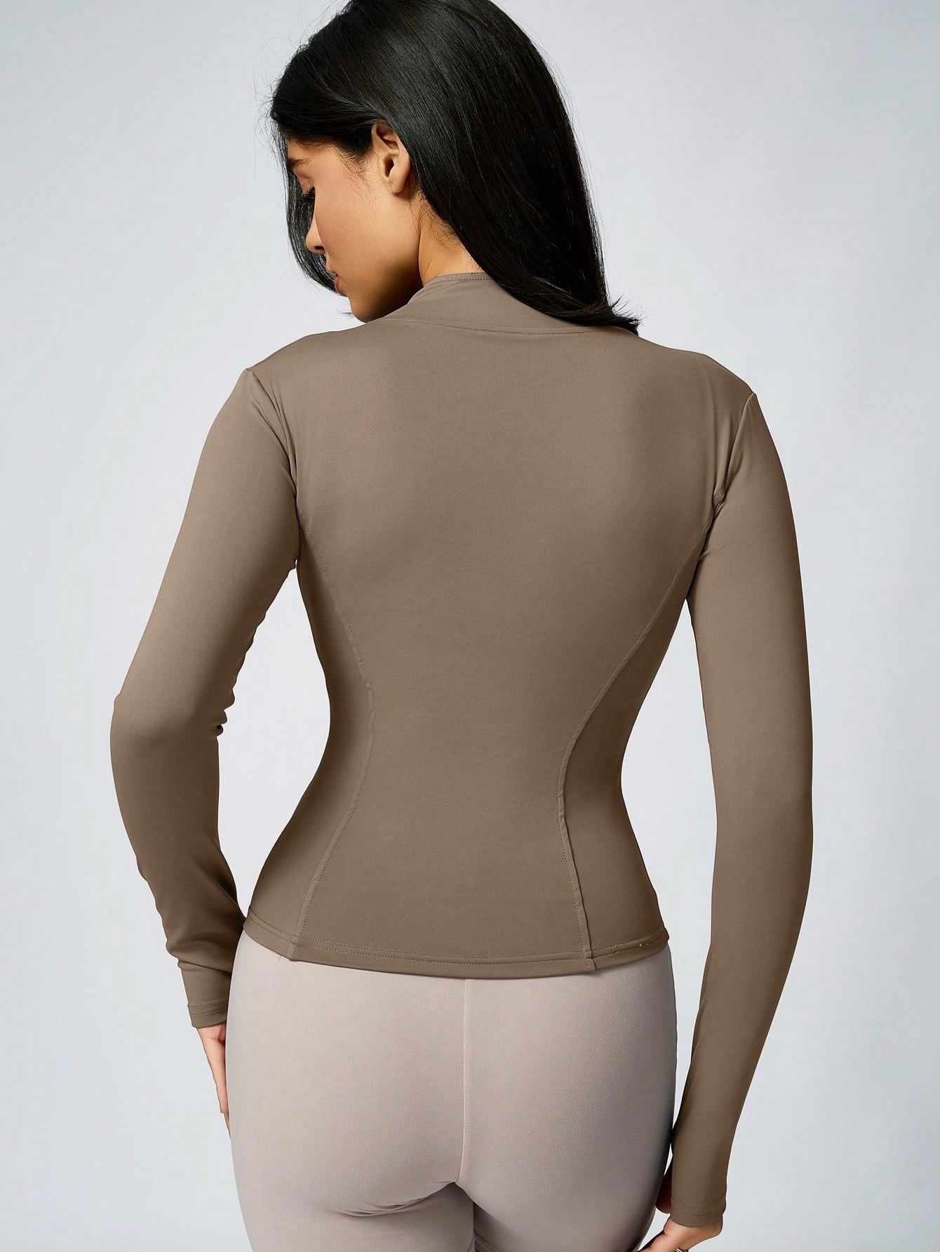 Amiya Zip Jacket — Serenity and Comfort