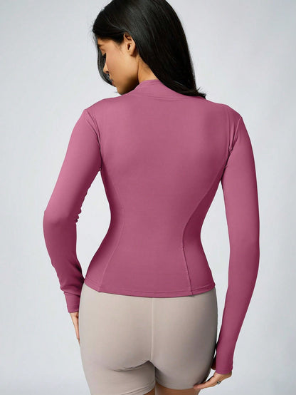 Amiya Zip Jacket — Serenity and Comfort