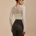 Aluna Air Tee – Top de punto para fluidez y ligereza