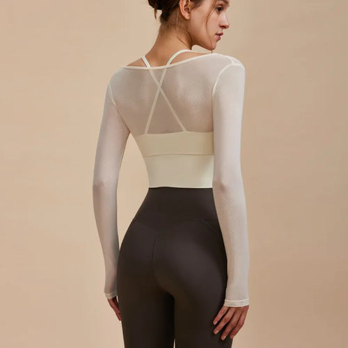 Aluna Air Tee – Lightweight Knit Top for Flow