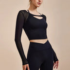 Aluna Air Tee – Top de punto para fluidez y ligereza