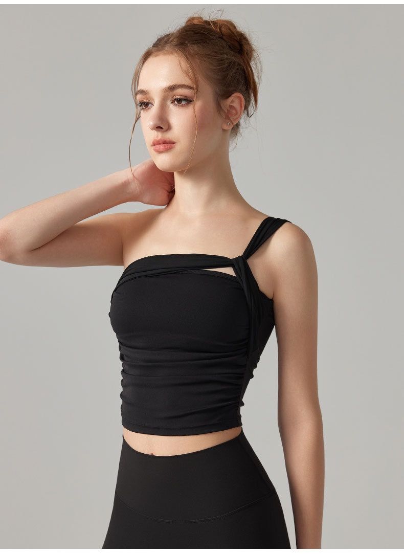 Althea One-Shoulder Top – Grace, Strength, and Fluidity