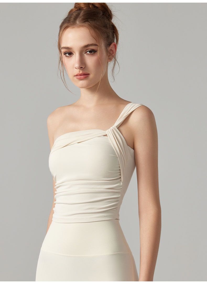 Althea One-Shoulder Top – Grace, Strength, and Fluidity