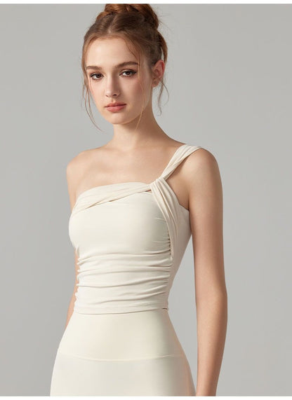 Althea One-Shoulder Top – Grace, Strength, and Fluidity