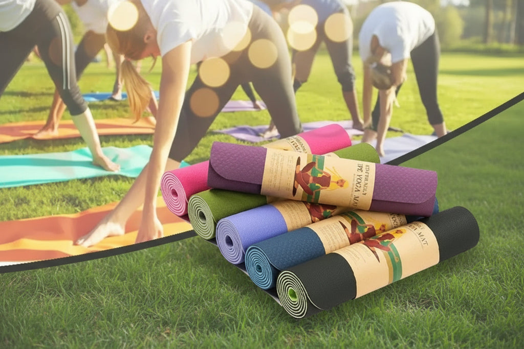 Essenza TPE Mat – Colchoneta de Yoga Antideslizante y Natural