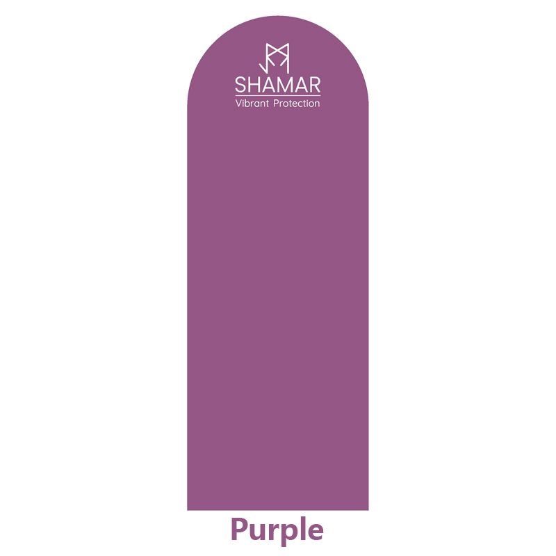 210190015:-2#Dark Purple oval capsule shape arched pu yoga mat