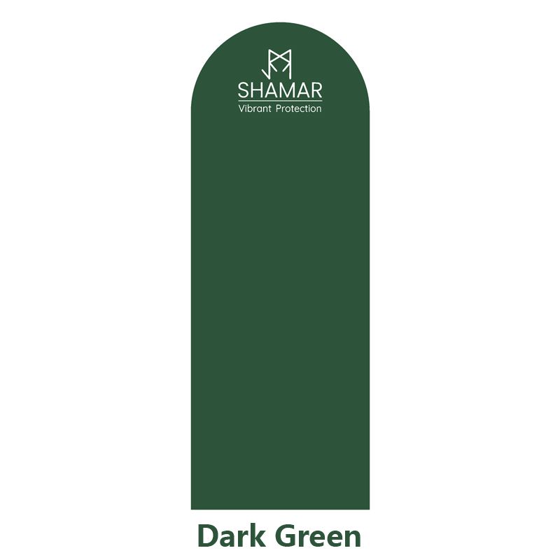 210190015:-4#Dark Green oval capsule shape arched pu yoga mat