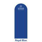 210190015:-15#Royal Blue oval capsule shape arched pu yoga mat