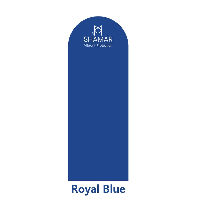 210190015:-15#Royal Blue oval capsule shape arched pu yoga mat
