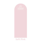 210190015:-9#Light Pink oval capsule shape arched pu yoga mat