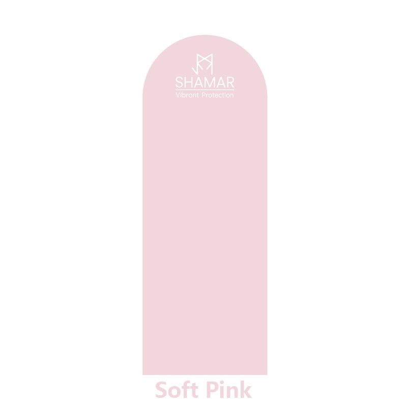 210190015:-9#Light Pink oval capsule shape arched pu yoga mat