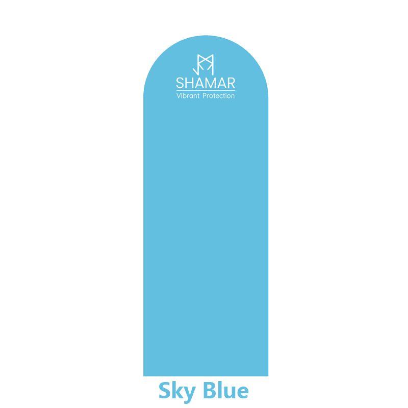 210190015:-16#Fog Blue oval capsule shape arched pu yoga mat
