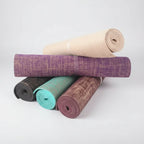 Anahra Earth Mat – Alfombrilla de lino natural para práctica consciente