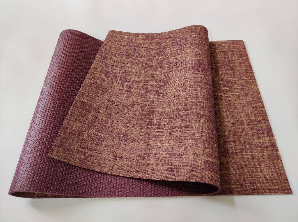 Anahra Earth Mat – Alfombrilla de lino natural para práctica consciente