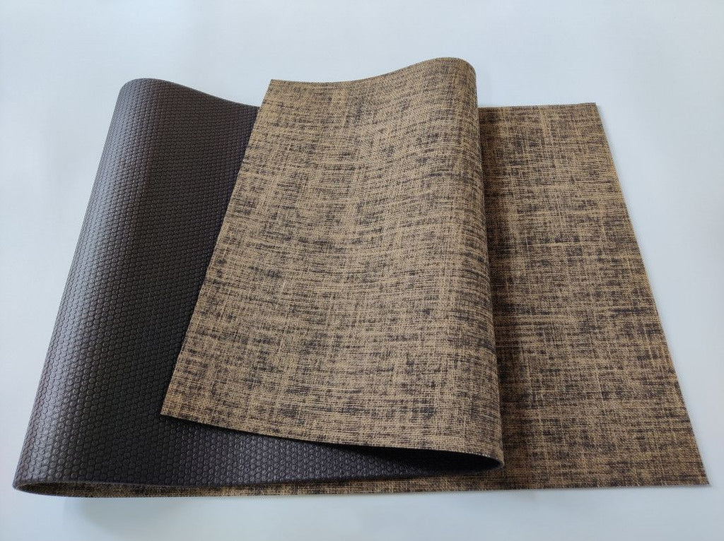 Anahra Earth Mat – Alfombrilla de lino natural para práctica consciente