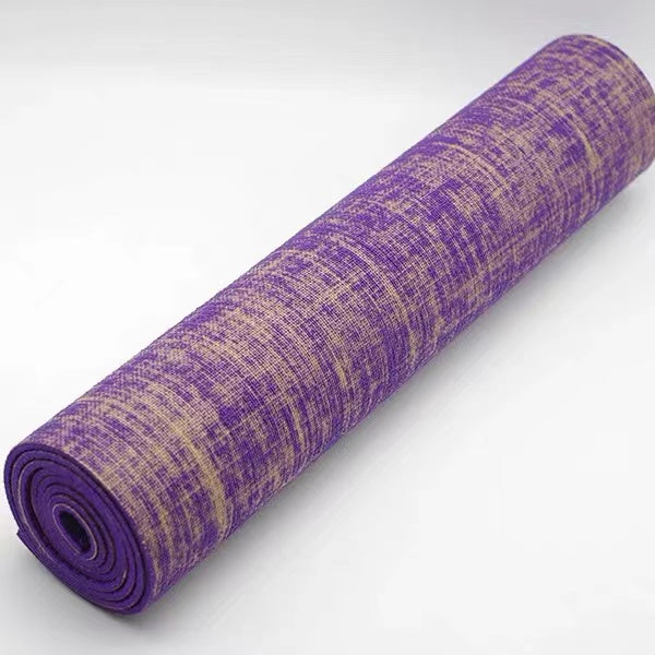 Anahra Earth Mat – Alfombrilla de lino natural para práctica consciente