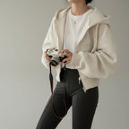Nova Flow Hoodie – Cropped, Forrado e Sofisticado para o Dia a Dia